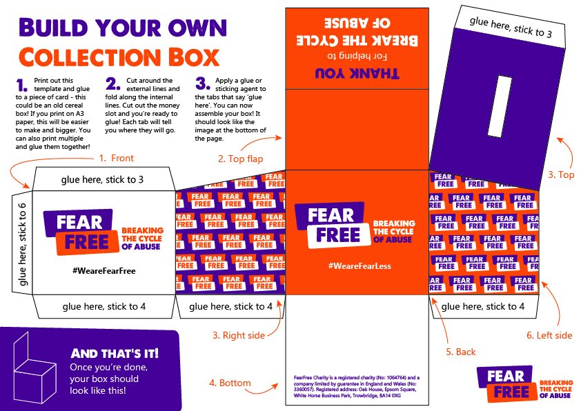 Donation Box FearFree