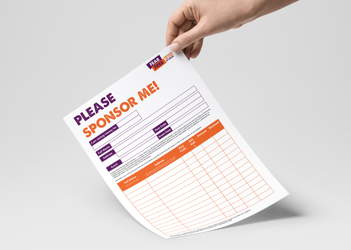 Sponsorship Form Web