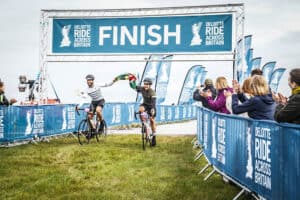 Ride Across Britain 2024 Finish